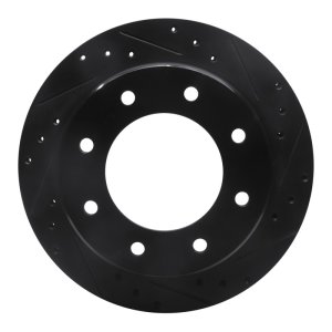 Cadillac DTS Brake Rotor (1) - Rear Right - R1 Concepts - Drilled & Slotted - Black - `00-`11 Cadillac DTS Brake Rotor (1) - Rear Right - R1 Concepts - Drilled & Slotted - Black - `00-`11